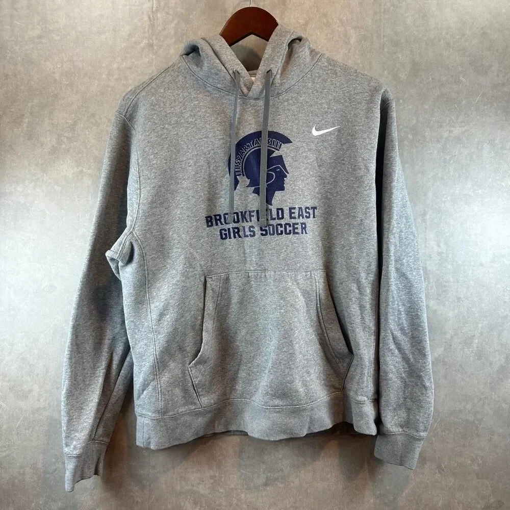 Nike Men's Grey Hoodie - Picture 1 of 5